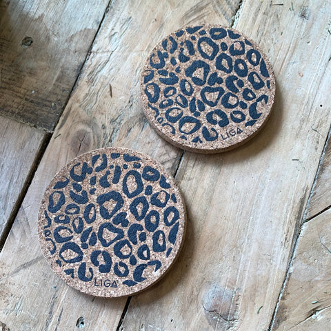 Leopard Print Coaster